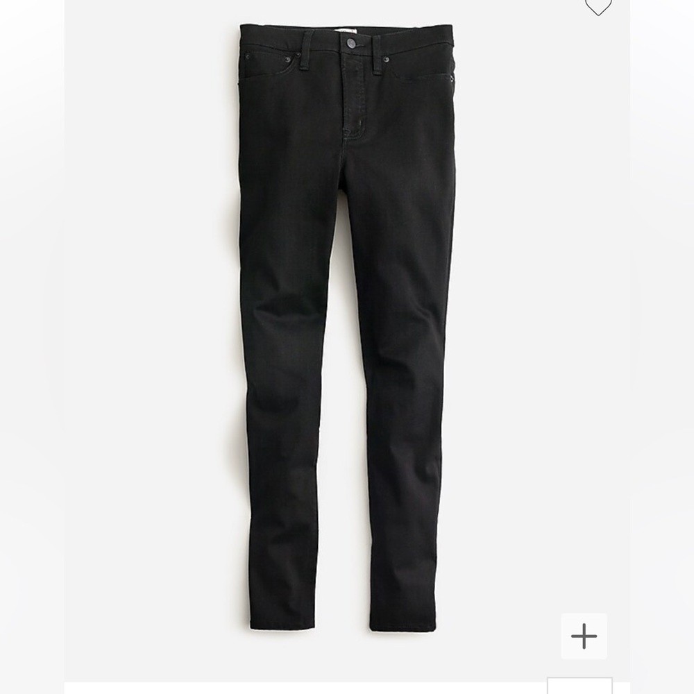 J. Crew Black Toothpick Jeans